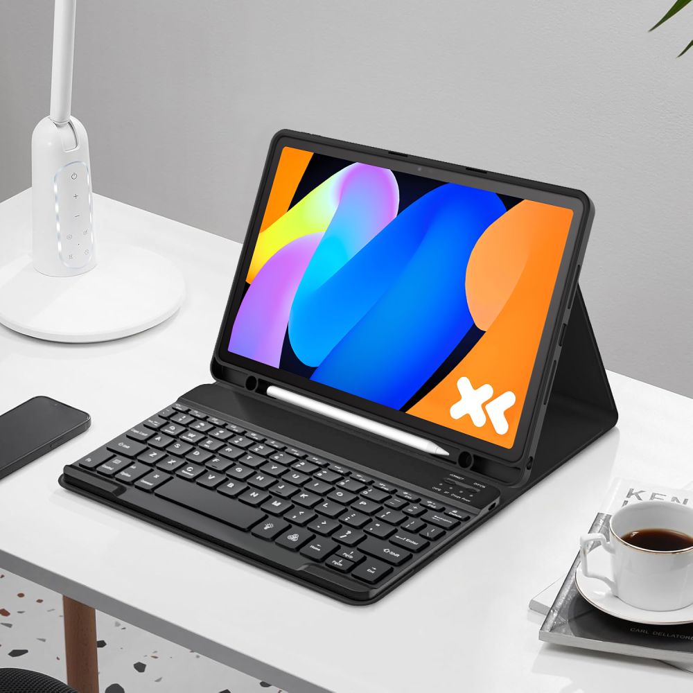Tech-Protect SC rašiklis + klaviatūros dėklas, skirtas Lenovo Idea Tab 11.0 TB-336 – juodas