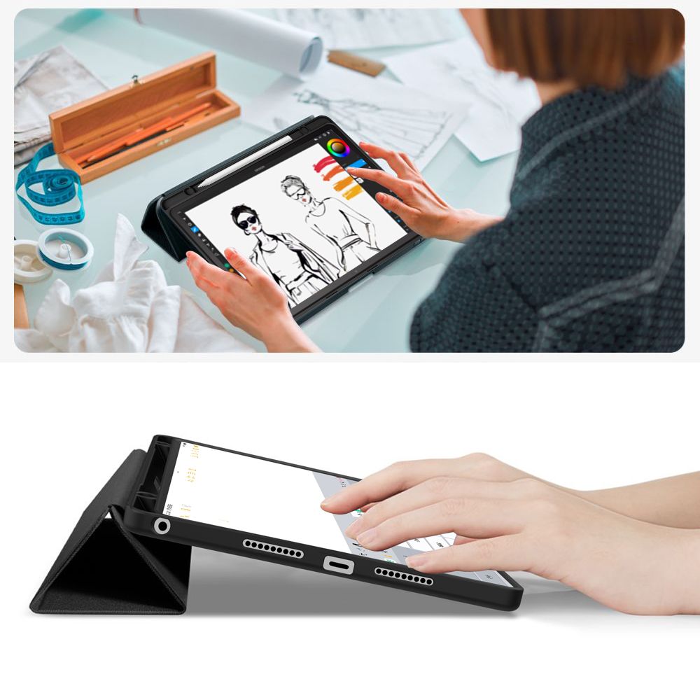 Tech-Protect SC rašiklio dėklas, skirtas Lenovo Idea Tab 11.0 TB-336 – juodas