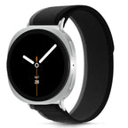 Tech-Protect nailono juostelinis dirželis, skirtas Samsung Galaxy Watch 40/44/46 mm – juoda ir oranžinė -- Samsung Galaxy...