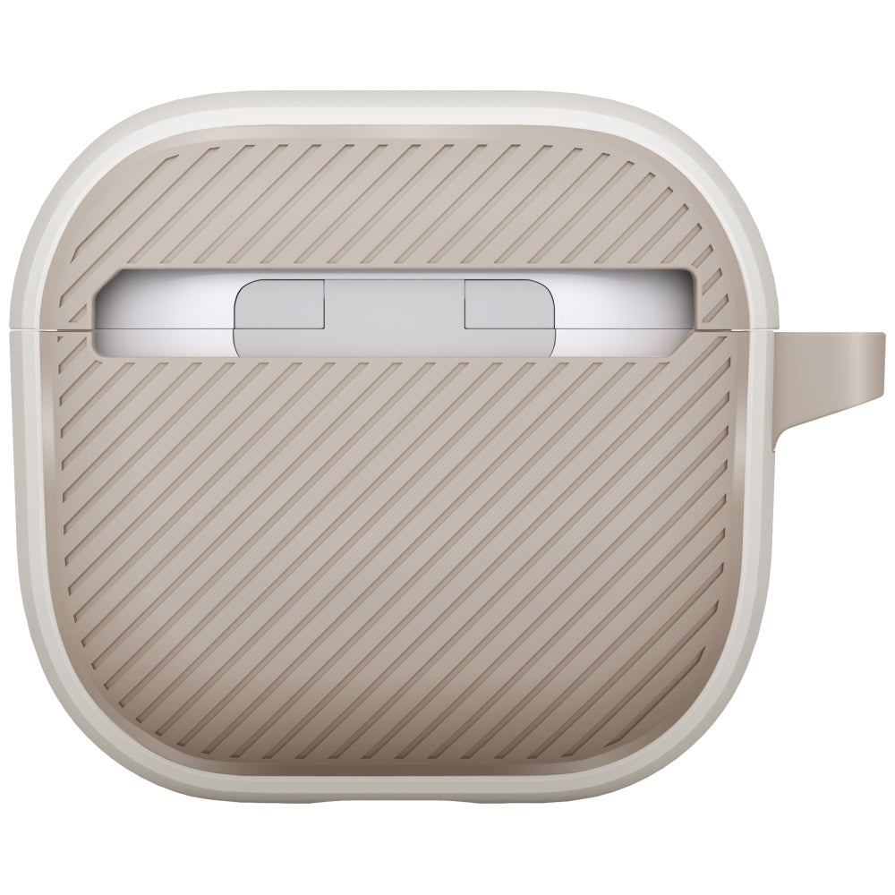 Uniq Clyde Lock dėklas AirPods 4 – smėlio -- AirPods 4