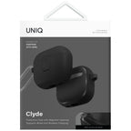 Uniq Clyde Lock Case dėklas AirPods 4 – juodas