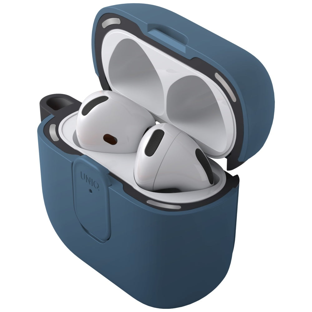 Uniq Clyde Lock dėklas AirPods 4 – mėlynas -- AirPods 4