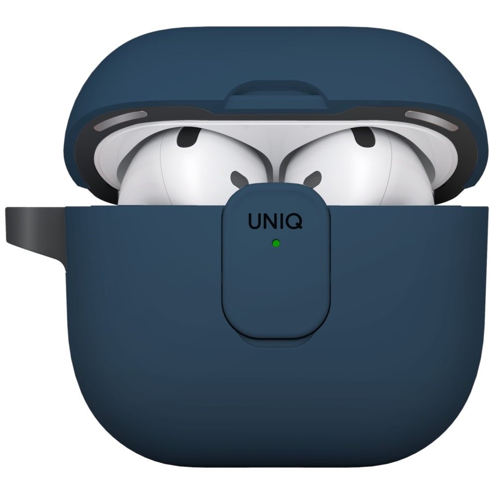 Uniq Clyde Lock dėklas AirPods 4 – mėlynas -- AirPods 4