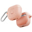 Uniq Clyde Lock dėklas AirPods 4 – rožinis