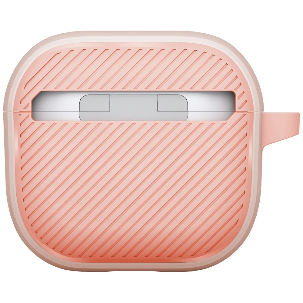 Uniq Clyde Lock dėklas AirPods 4 – rožinis