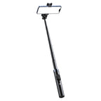 Wozinsky Selfie lazda WC1Y30S teleskopinis trikojis 1,3 m su telefono laikikliu - juodas