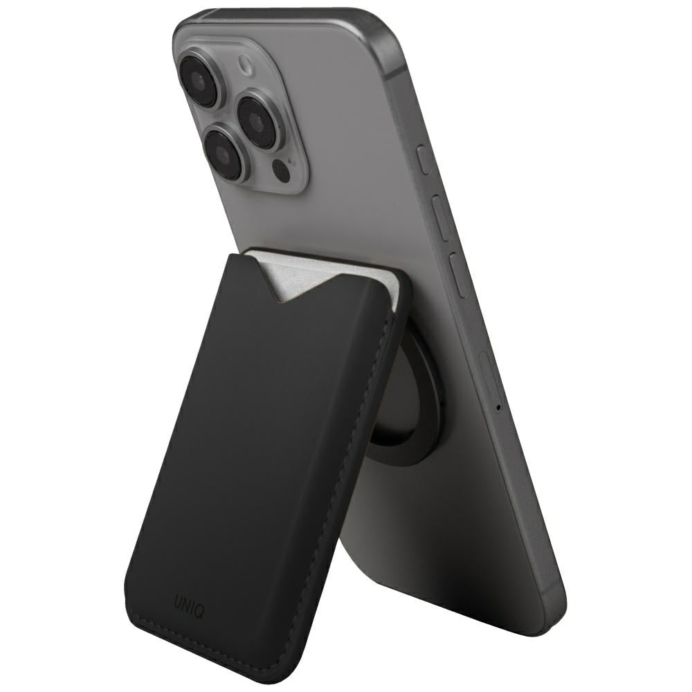 Uniq Lyden Evo magnetinis telefono piniginė - juoda -- Uncategorized
