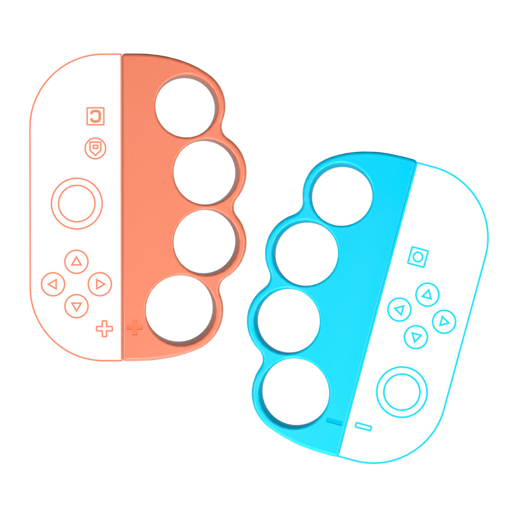Nintendo Switch 23-in-1 Šeimos Priedų Paketas 2 - Oranžinis ir Mėlynas Rinkinys -- Nintendo Switch 2