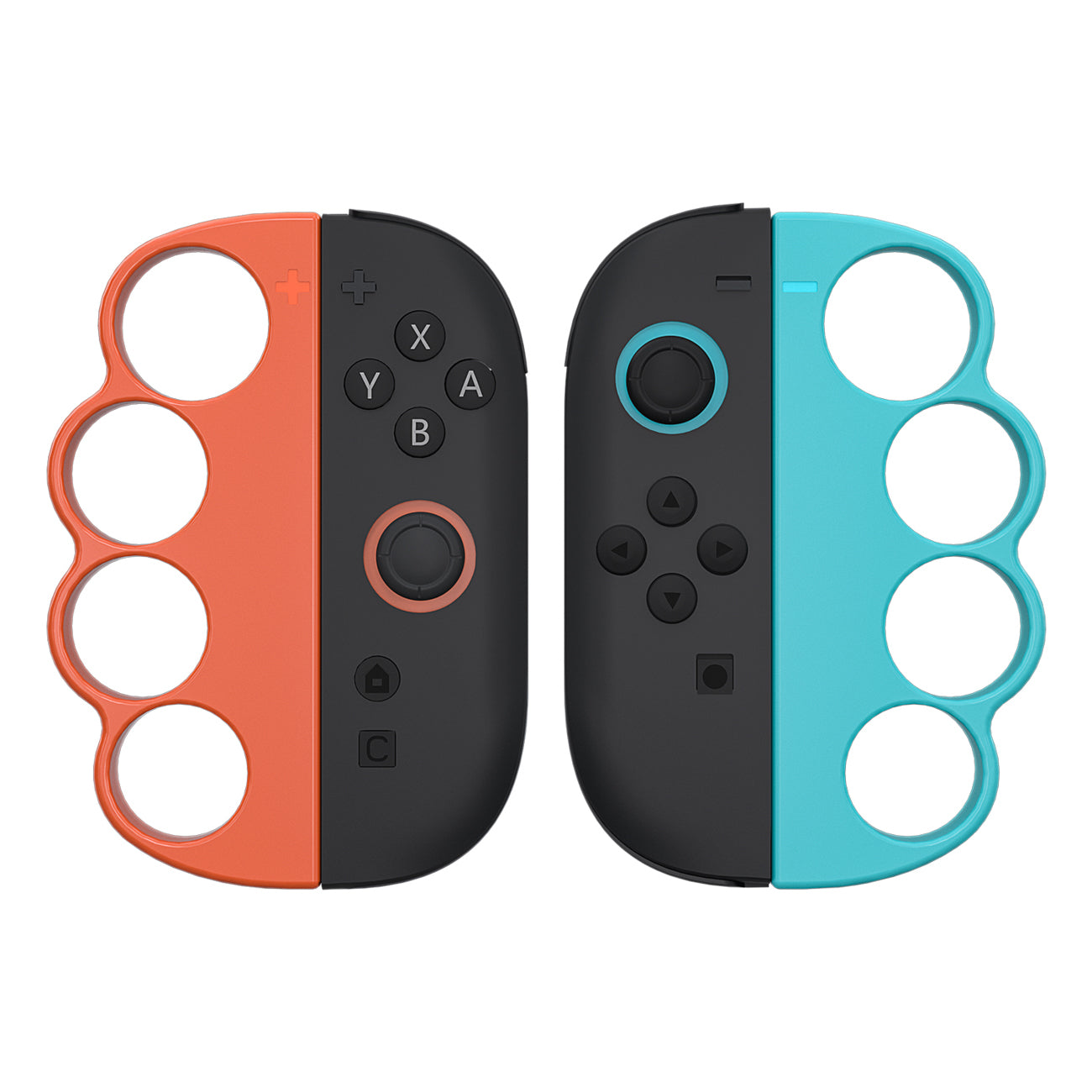 Nintendo Switch 23-in-1 Šeimos Priedų Paketas 2 - Oranžinis ir Mėlynas Rinkinys -- Nintendo Switch 2
