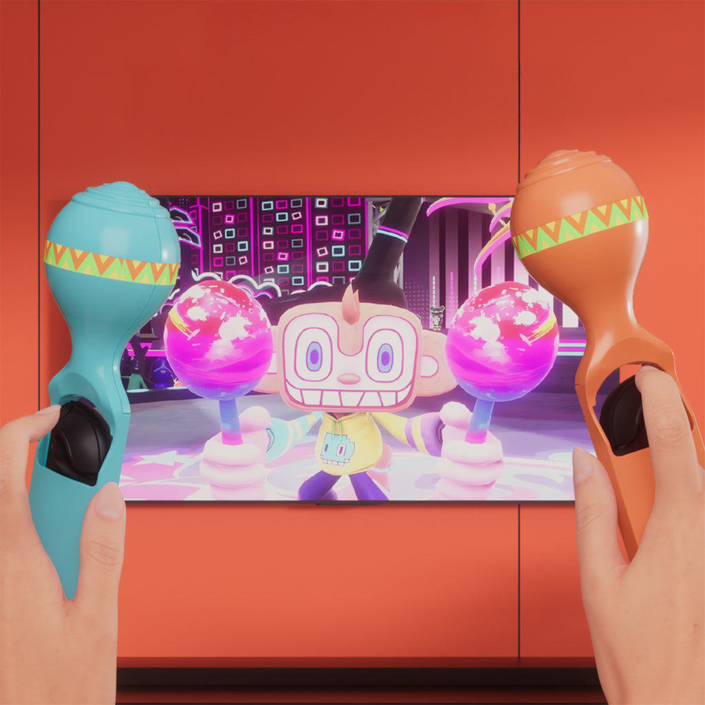 Nintendo Switch 23-in-1 Šeimos Priedų Paketas 2 - Oranžinis ir Mėlynas Rinkinys -- Nintendo Switch 2