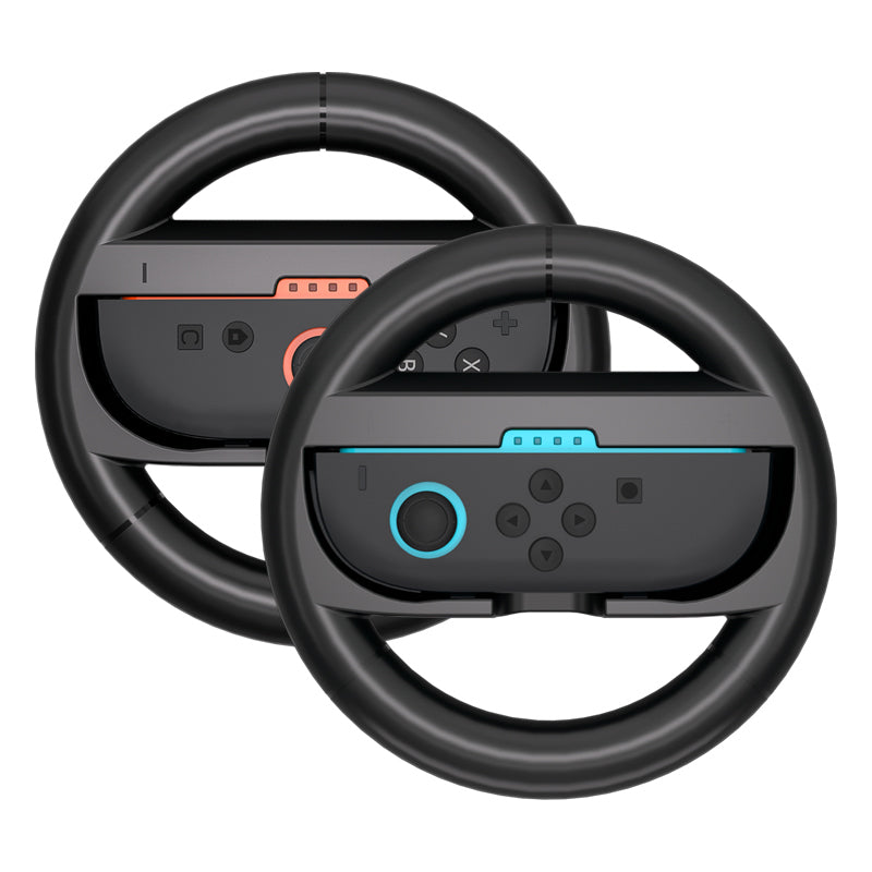 Lenktynių Vairas Nintendo Switch 2 Joy-Con Valdikliui (2 vnt. rinkinys) - Juodas -- Nintendo Switch 2