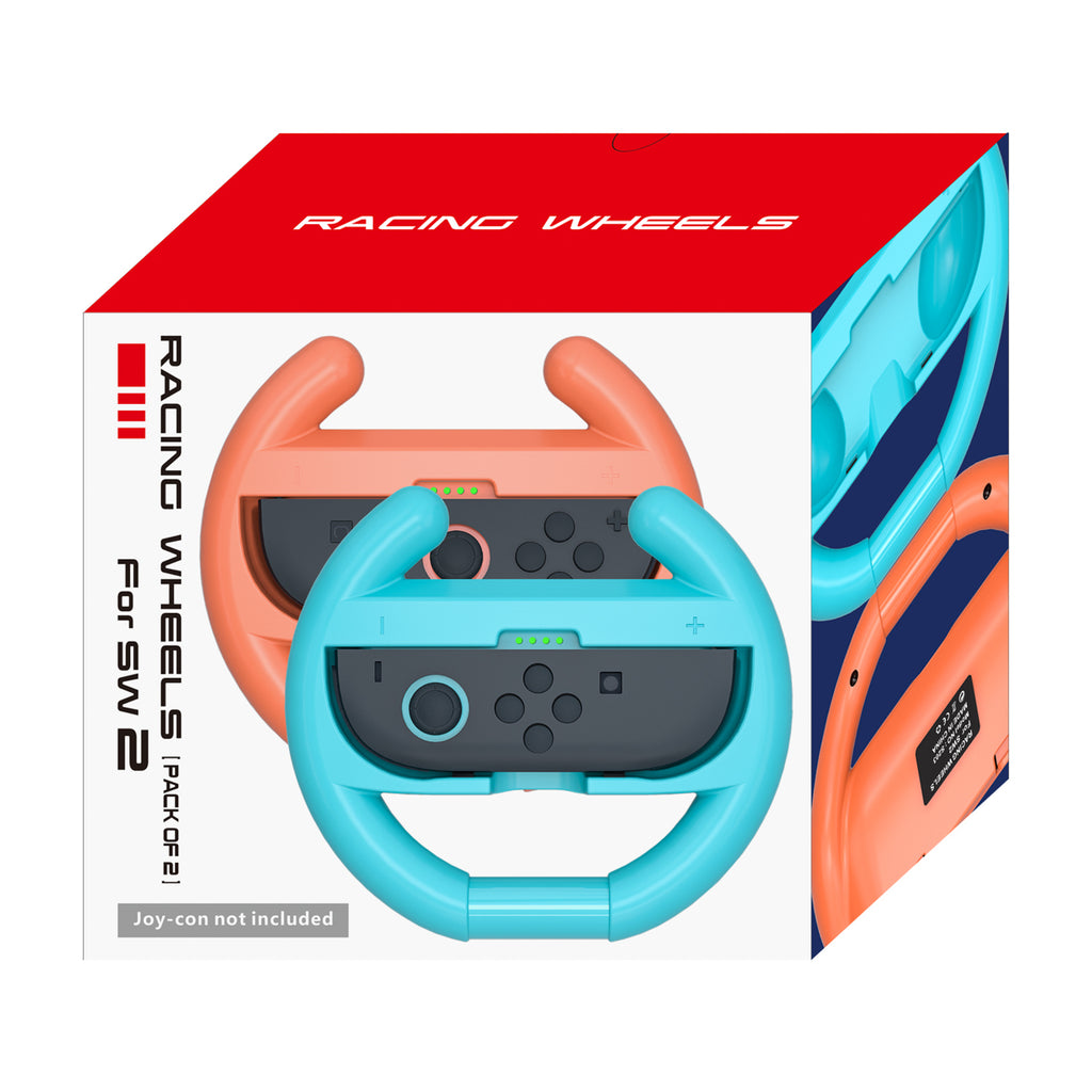 Nintendo Switch 2 Joy-Con lenktynių vairas (2 vnt. rinkinys) - juodas -- Nintendo Switch 2