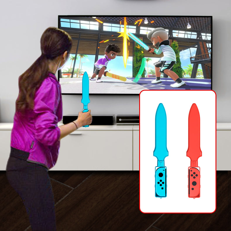 Nintendo Switch Sports 10-in-1 šeimos priedų rinkinys - raudona ir mėlyna -- Nintendo Switch