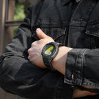 Spigen Rugged Armor Pro dirželis Samsung Galaxy Watch 8 44mm - matinis juodas -- Samsung Galaxy Watch 8