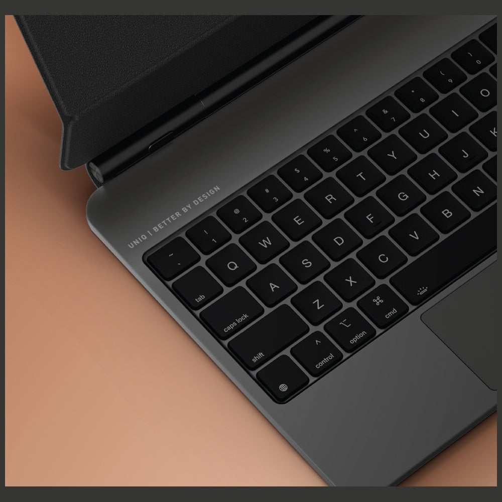 Uniq Venno Pro magnetinis išmaniosios klaviatūros dėklas, skirtas iPad 11" 2025 / iPad Air 11" 2024 / 2025 / iPad Pro 11" 2018 / 2020 / 2021 / _ _ 1 Brown