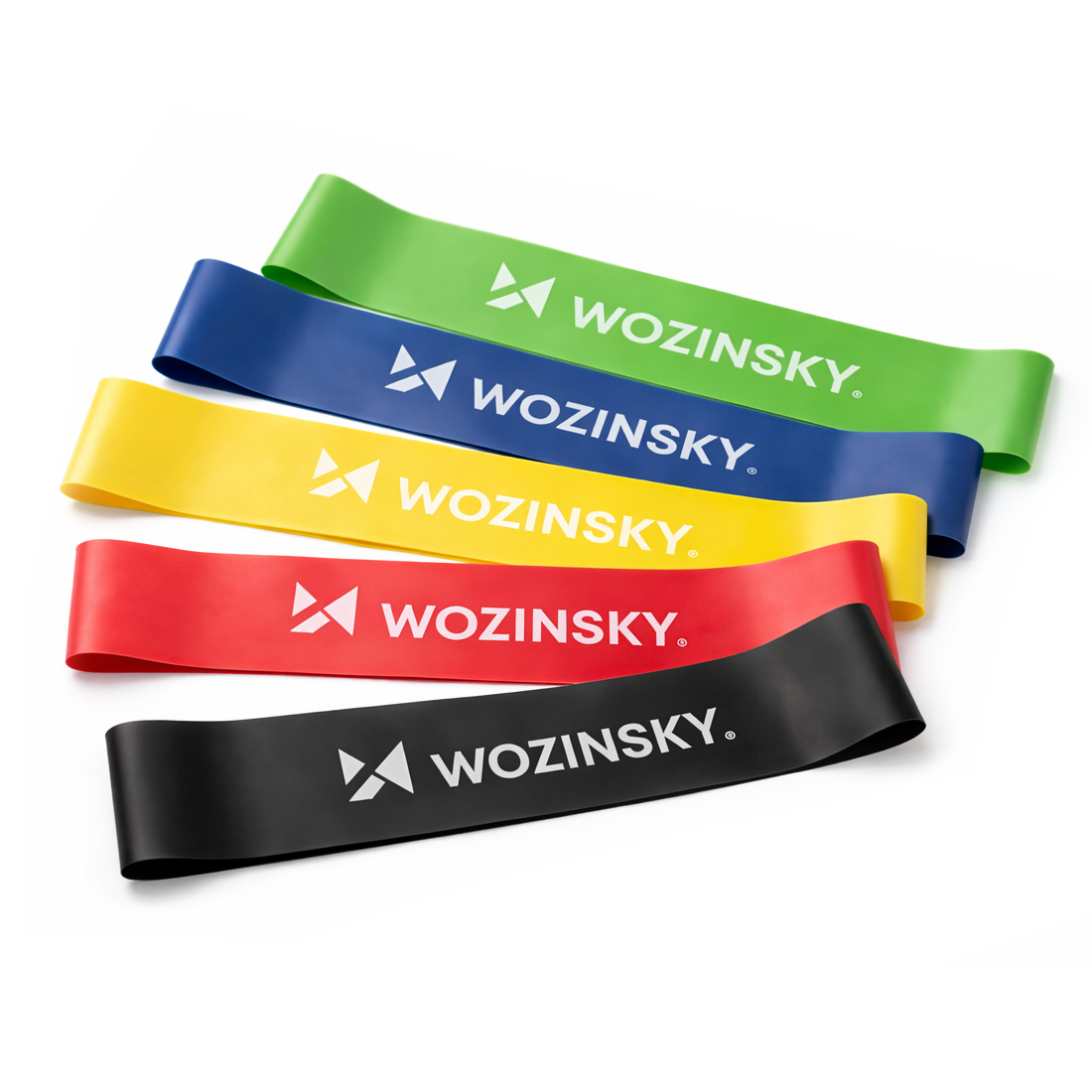 Pasipriešinimo juostos Wozinsky WGO-5 iš latekso - 5 vnt. -- Cycling Accessories