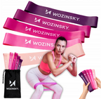 Mini pasipriešinimo juostos Wozinsky WGO-5A iš TPE - 5 vnt. -- Cycling Accessories