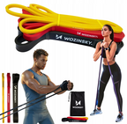 Wozinsky WGO-3 latekso pasipriešinimo juostos - 3 vnt. -- Cycling Accessories
