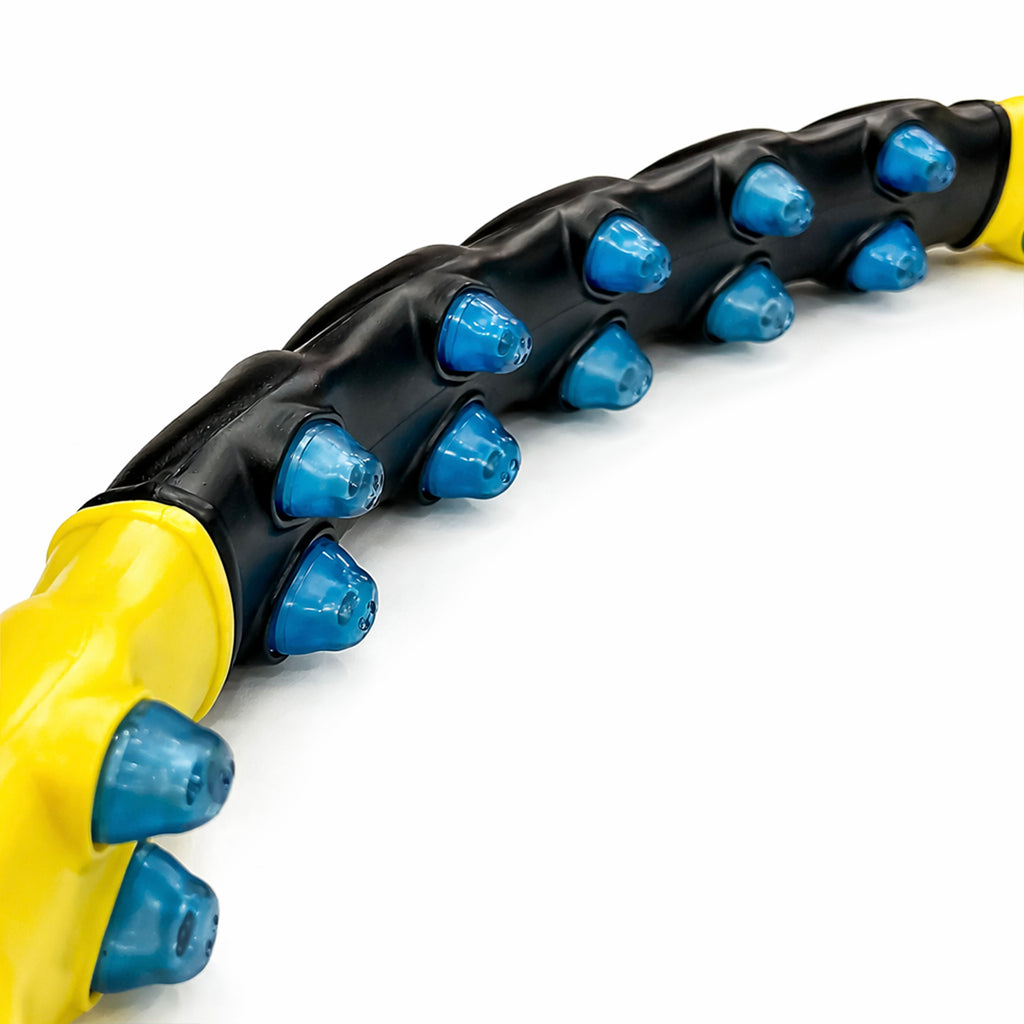 Wozinsky WHH-110 Lanko masažinis aparatas su aštrumais - Juoda ir geltona -- Cycling Accessories