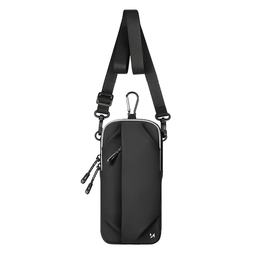 Wozinsky WSDB-B žemėlapio telefono krepšys bėgimui - juodas -- Bicycle Bags