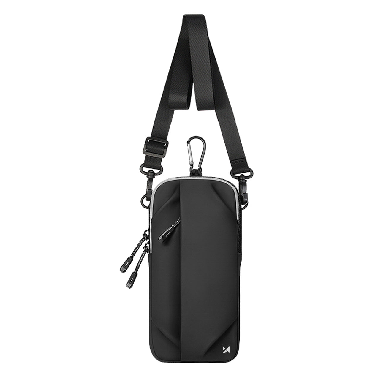 Wozinsky WSDB-B žemėlapio telefono krepšys bėgimui - juodas -- Bicycle Bags