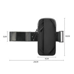 Wozinsky WSDB-B žemėlapio telefono krepšys bėgimui - juodas -- Bicycle Bags