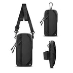 Wozinsky WSDB-B žemėlapio telefono krepšys bėgimui - juodas -- Bicycle Bags