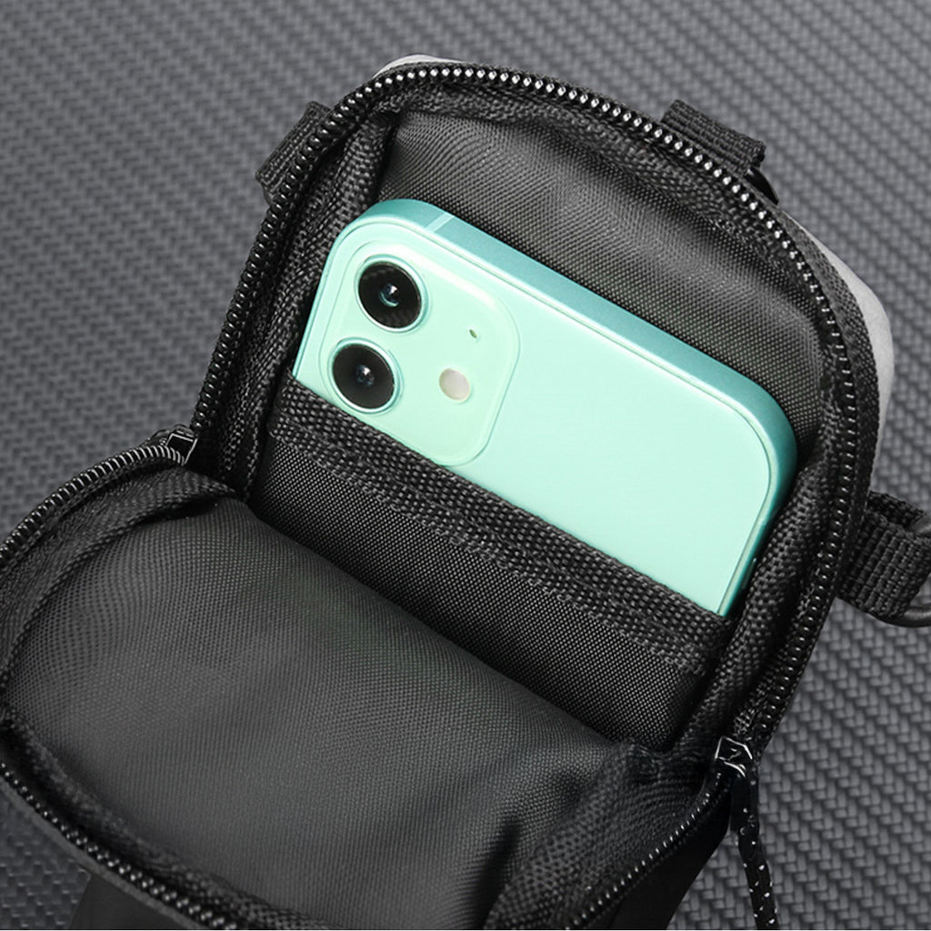 Wozinsky WSDB-B žemėlapio telefono krepšys bėgimui - juodas -- Bicycle Bags