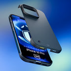 3mk Just20g matinis dėklas, skirtas iPhone 16 Pro – matinė juoda