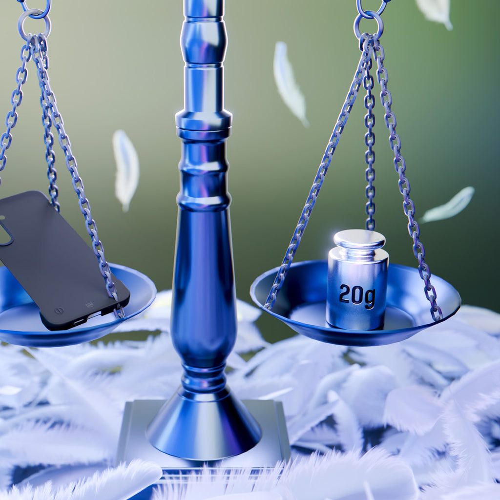 3mk Just20g matinis dėklas, skirtas Samsung Galaxy S25 – matinė juoda