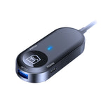 3mk dvigubas automobilinis įkroviklis 135W PD QC PPS USB-C USB-A – juodas