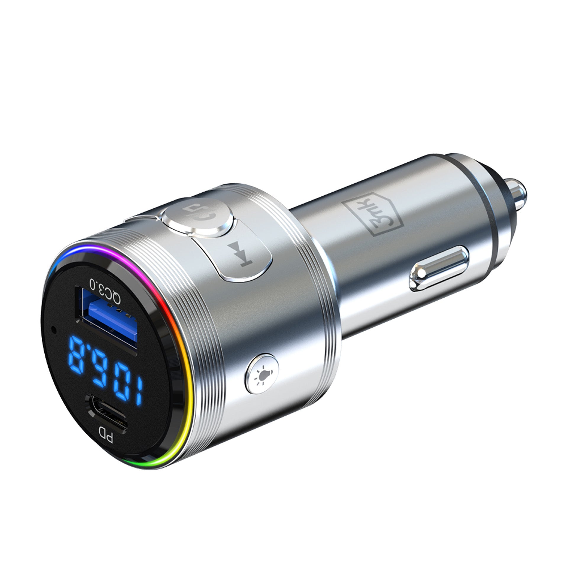 Siųstuvas 3in1 48W QC PD PPS USB-C USB-A 3mk Hyper Car Power siųstuvas -- Cell phone cases and covers