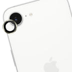 3mk Lens Protection Pro grūdintas stiklas, skirtas iPhone 16e – auksinis