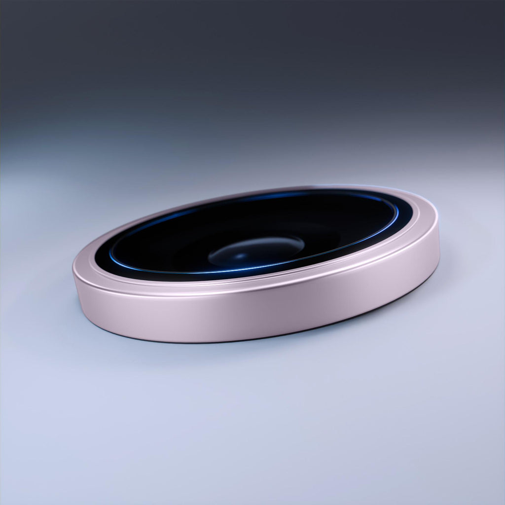 3mk Lens Protection Pro grūdintas stiklas, skirtas iPhone 16e – violetinė