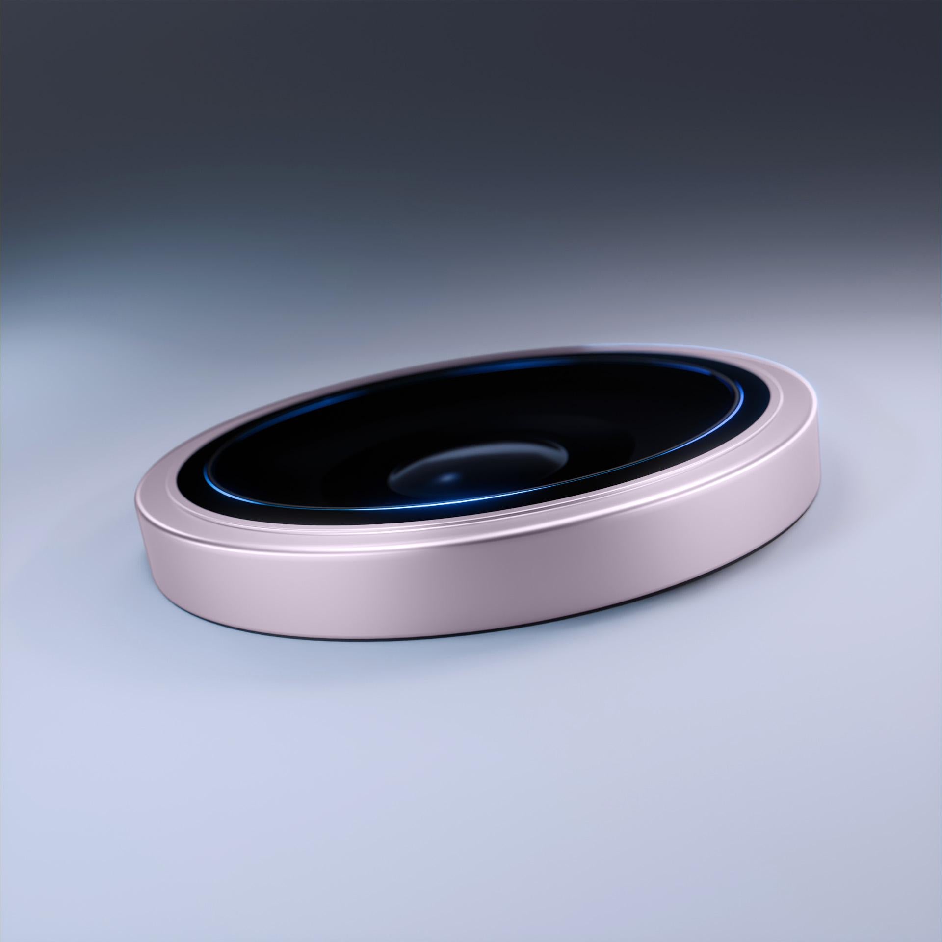 3mk Lens Protection Pro grūdintas stiklas, skirtas iPhone 16e – violetinė
