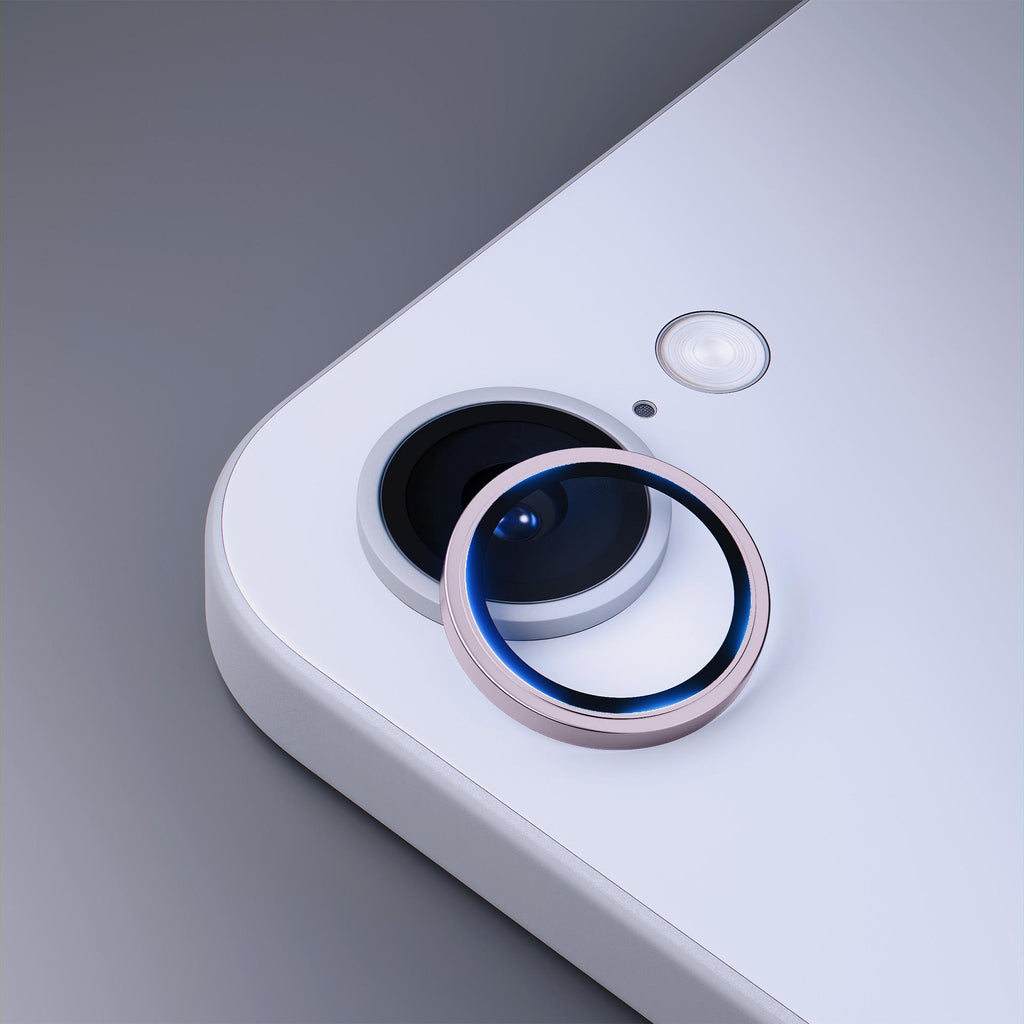 3mk Lens Protection Pro grūdintas stiklas, skirtas iPhone 16e – violetinė