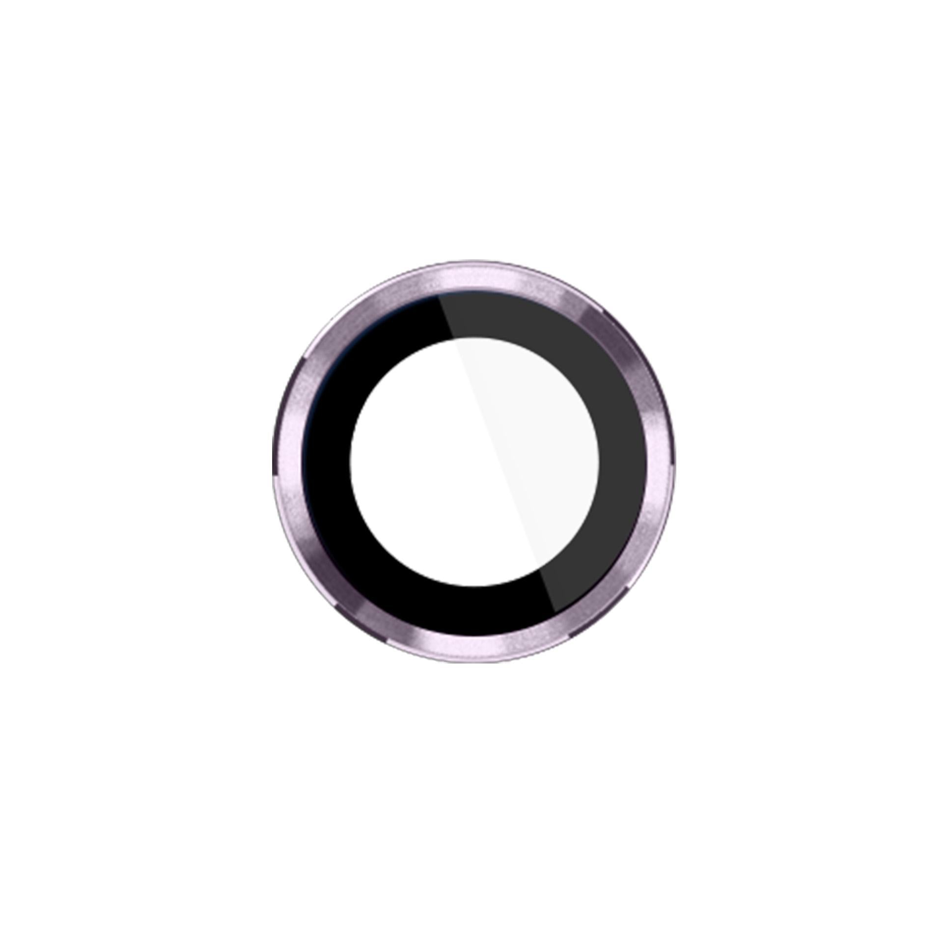 3mk Lens Protection Pro grūdintas stiklas, skirtas iPhone 16e – violetinė