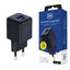 3mk Hyper GaN įkroviklis 20W QC4+ PD PPS USB-C USB-A sieninis įkroviklis – juodas