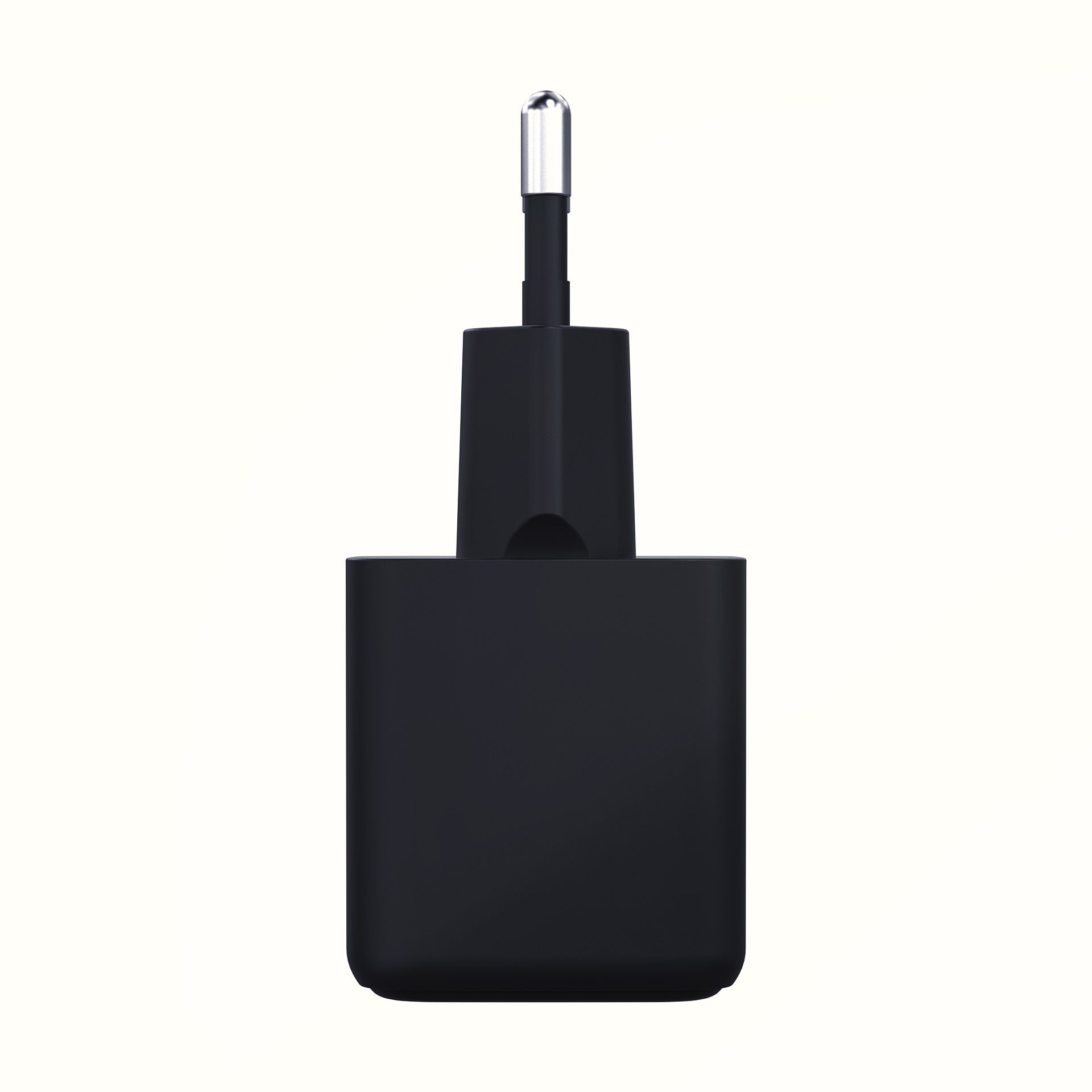 3mk Hyper GaN įkroviklis 20W QC4+ PD PPS USB-C USB-A sieninis įkroviklis – juodas