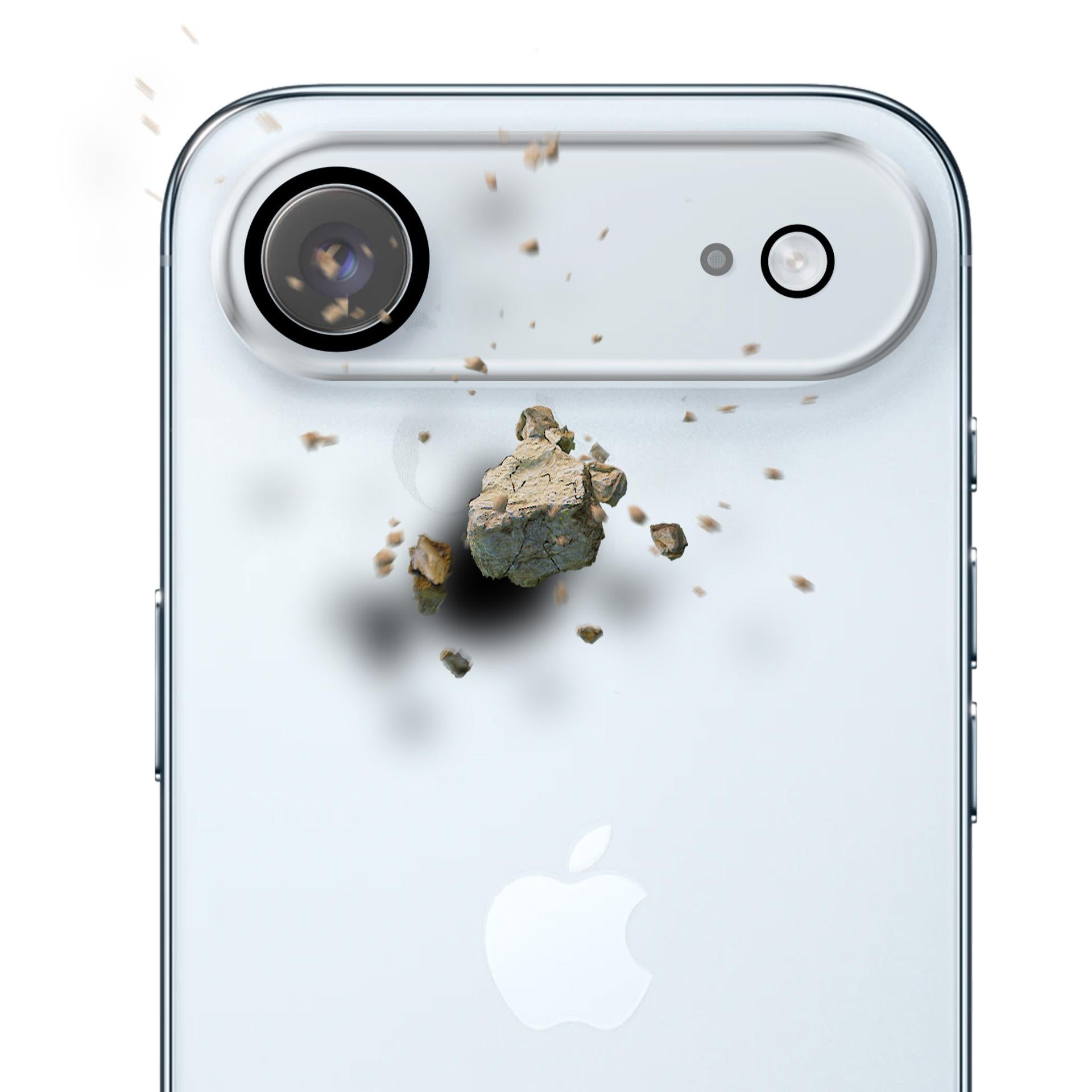 3mk Lens Pro pilno dangčio grūdintas stiklas, skirtas iPhone 17 Air