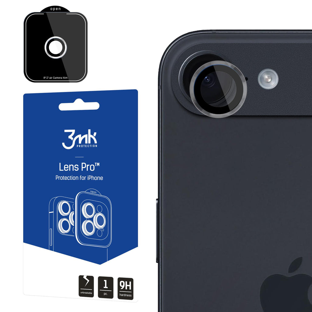 3mk Lens Protection Pro grūdintas stiklas, skirtas iPhone 17 Air