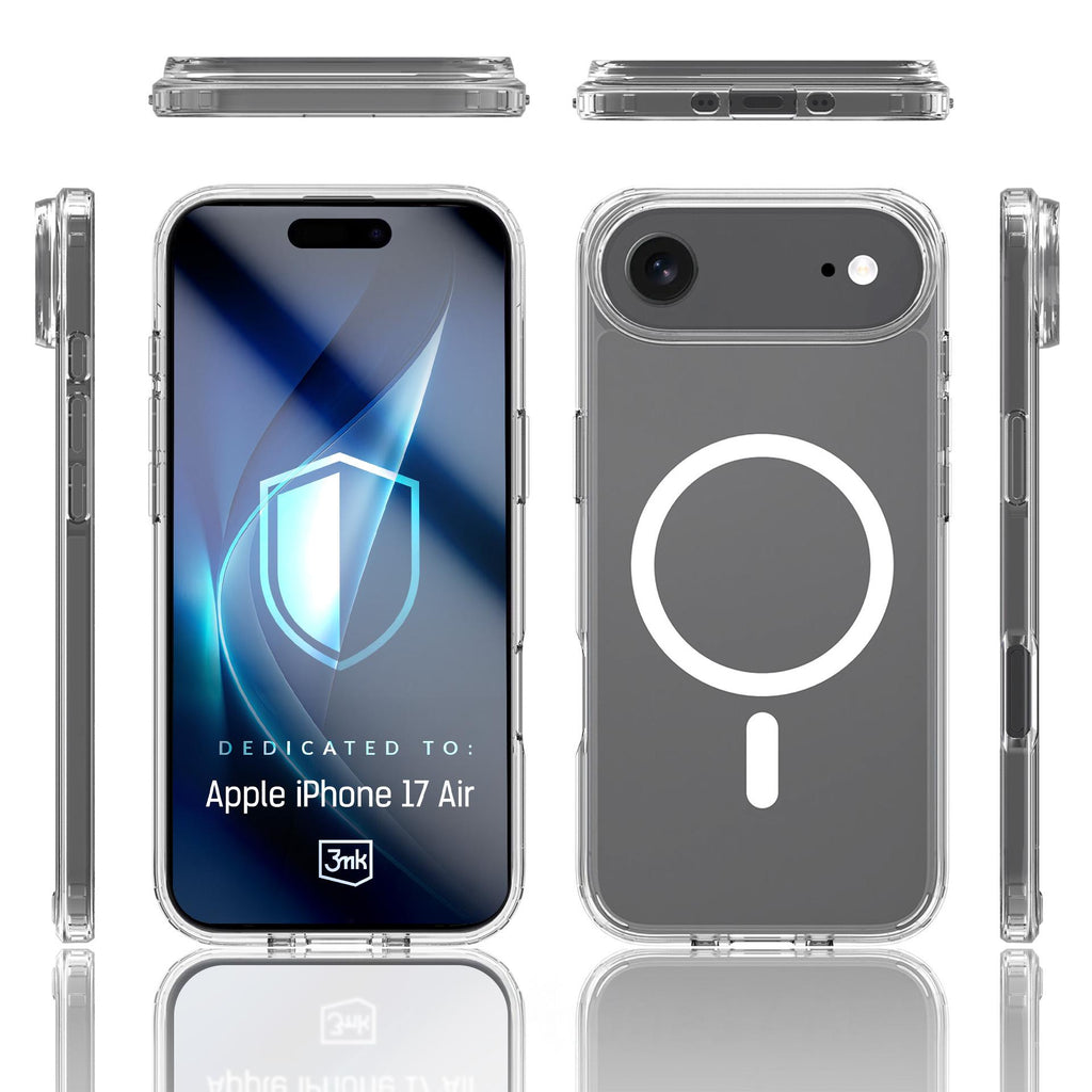3mk Armor MagCase, skirtas iPhone 17 Air – skaidrus