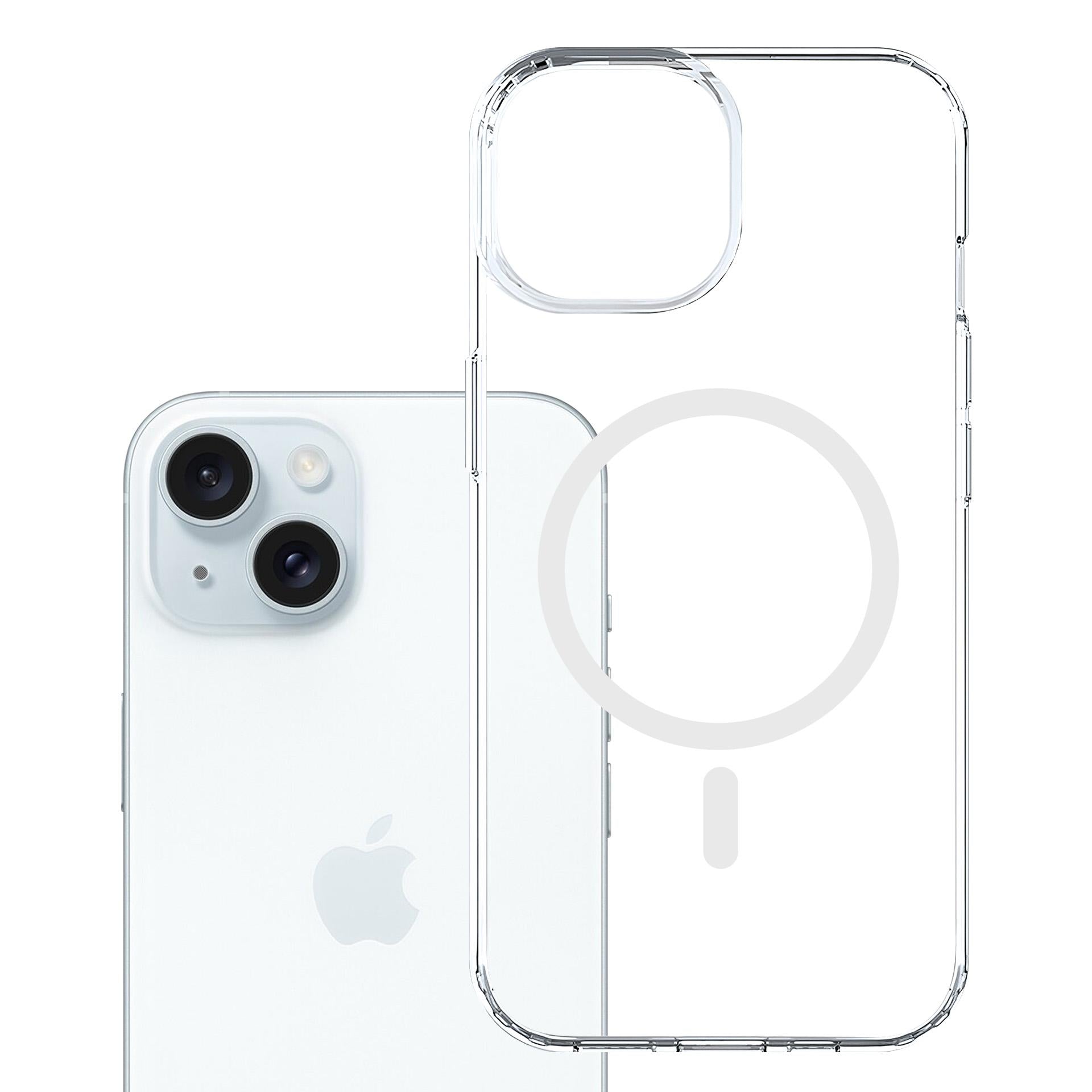 3mk Armor MagCase skirtas iPhone 15 - skaidrus