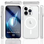 3mk Armor MagCase, skirtas iPhone 16 Pro – skaidrus
