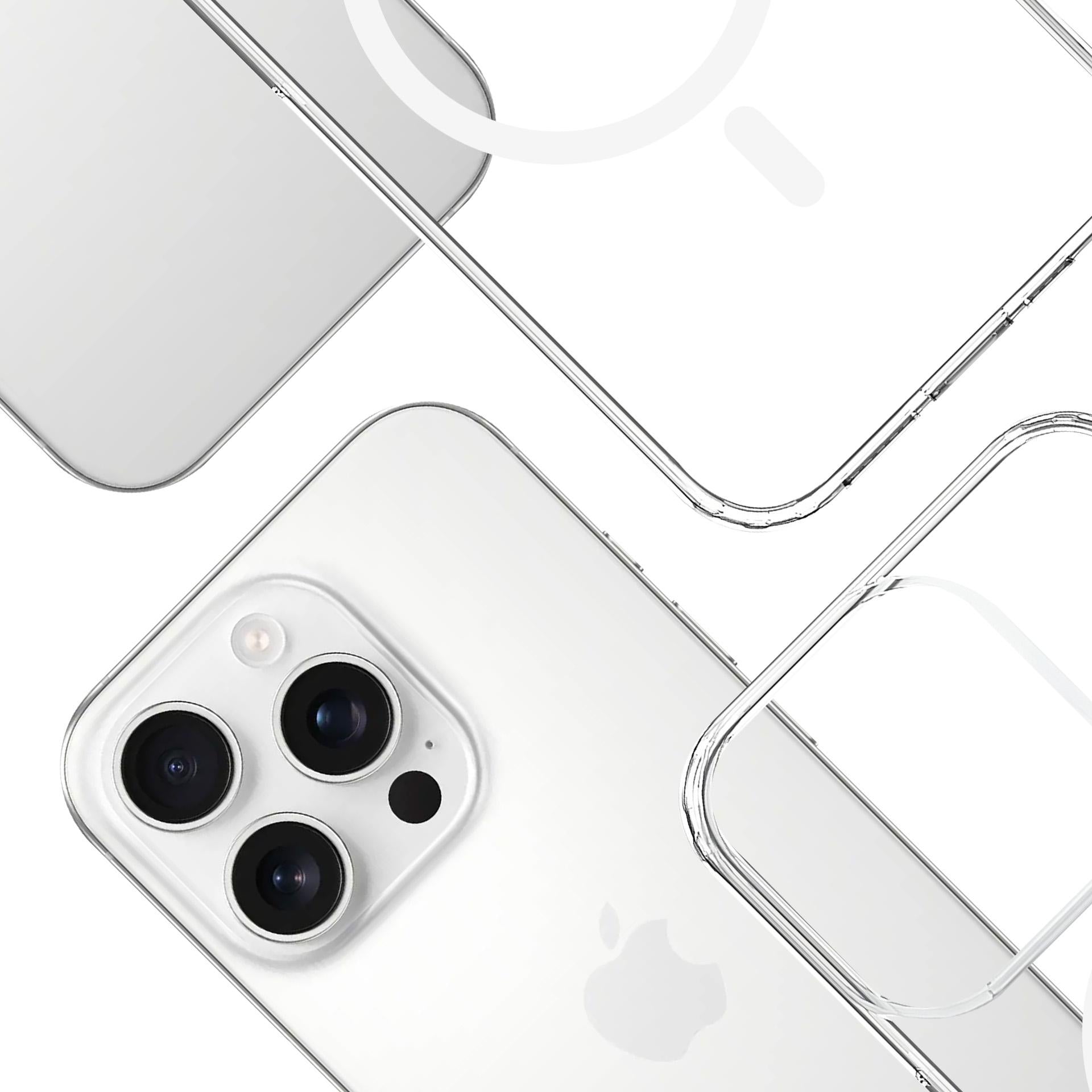 3mk Armor MagCase, skirtas iPhone 16 Pro – skaidrus