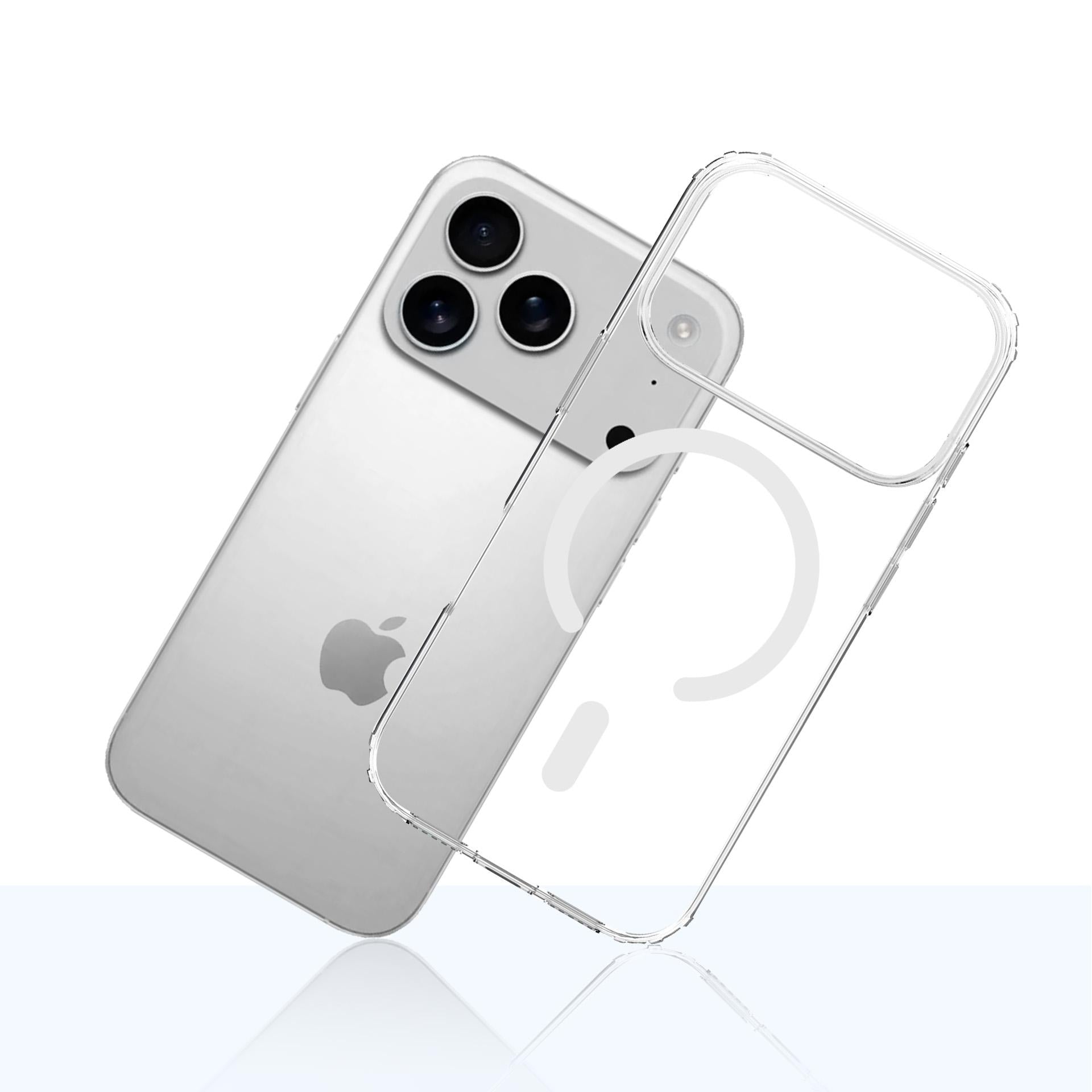 3mk Armor MagCase, skirtas iPhone 17 Pro Max – skaidrus