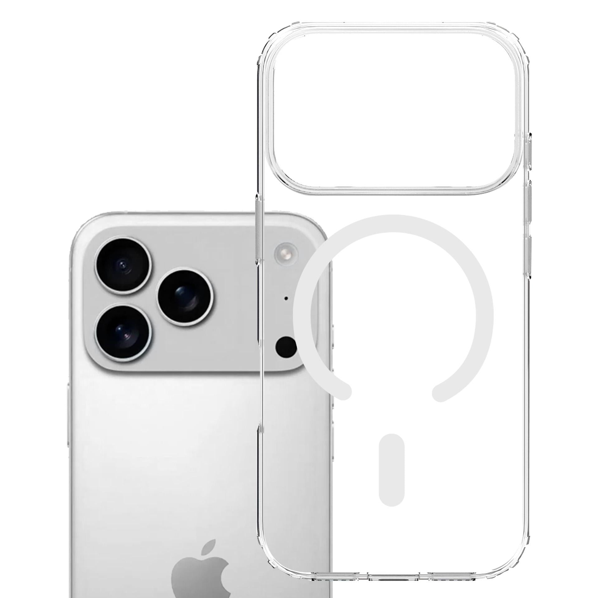 3mk Armor MagCase, skirtas iPhone 17 Pro Max – skaidrus