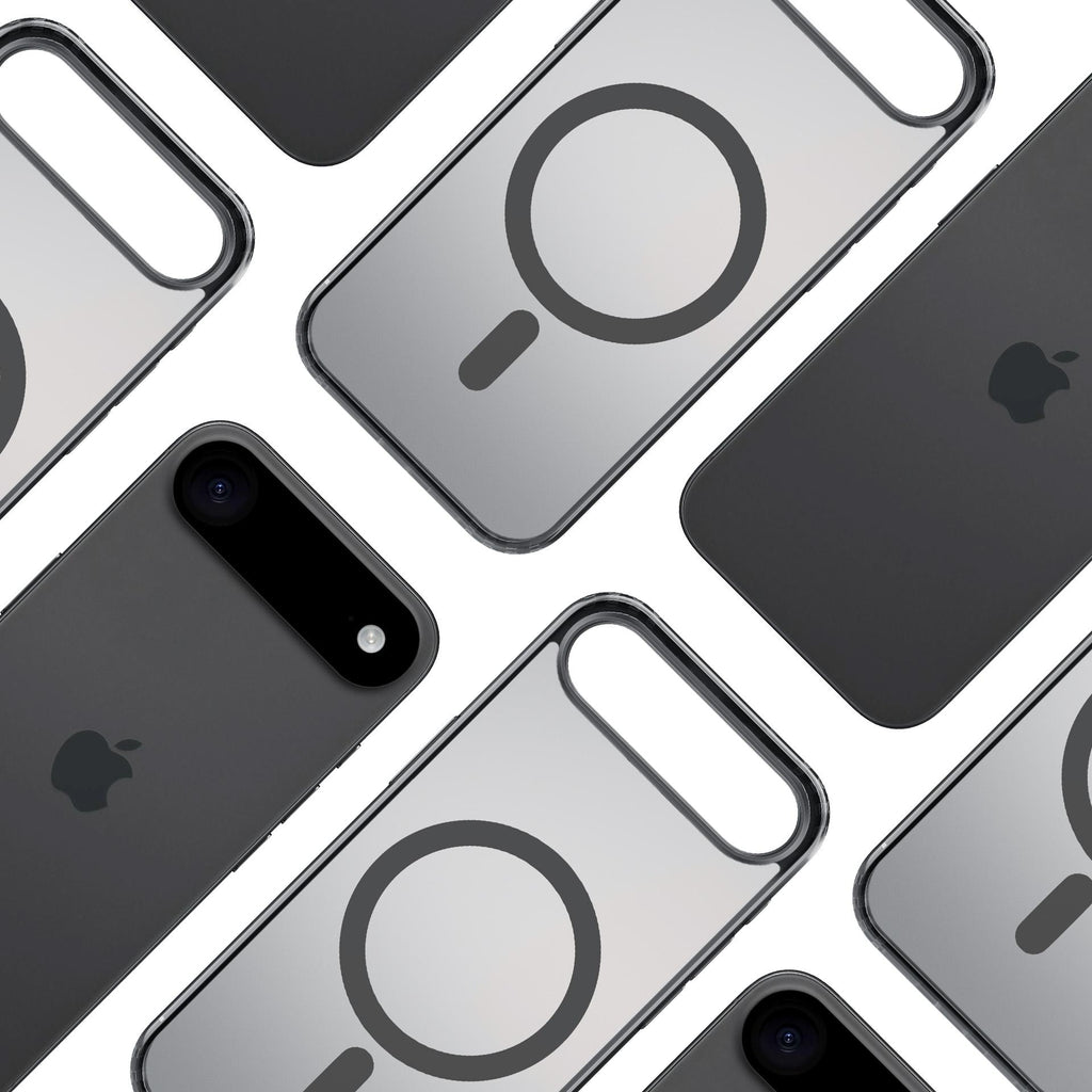 3mk Frosty MagCase, skirtas iPhone 17 Air – juodas