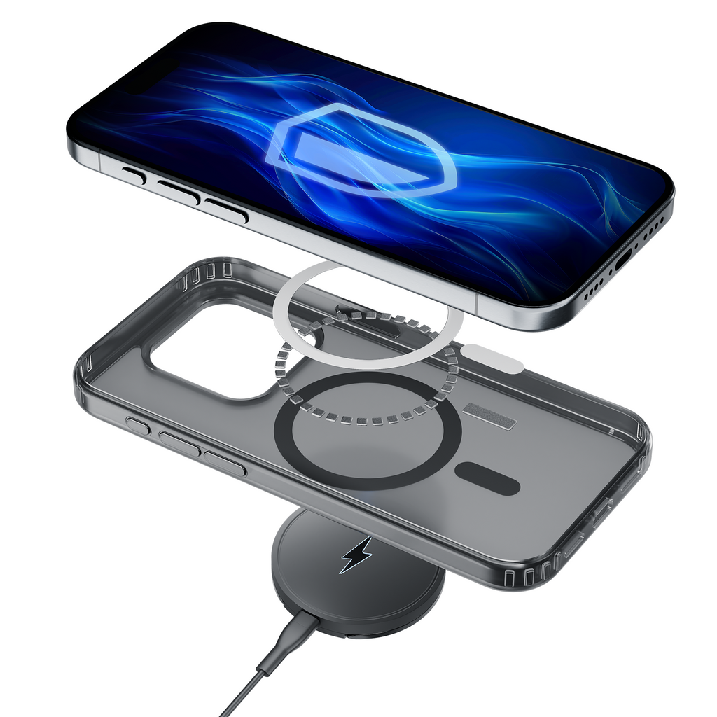 3mk Frosty MagCase, skirtas iPhone 14 Pro Max – juodas