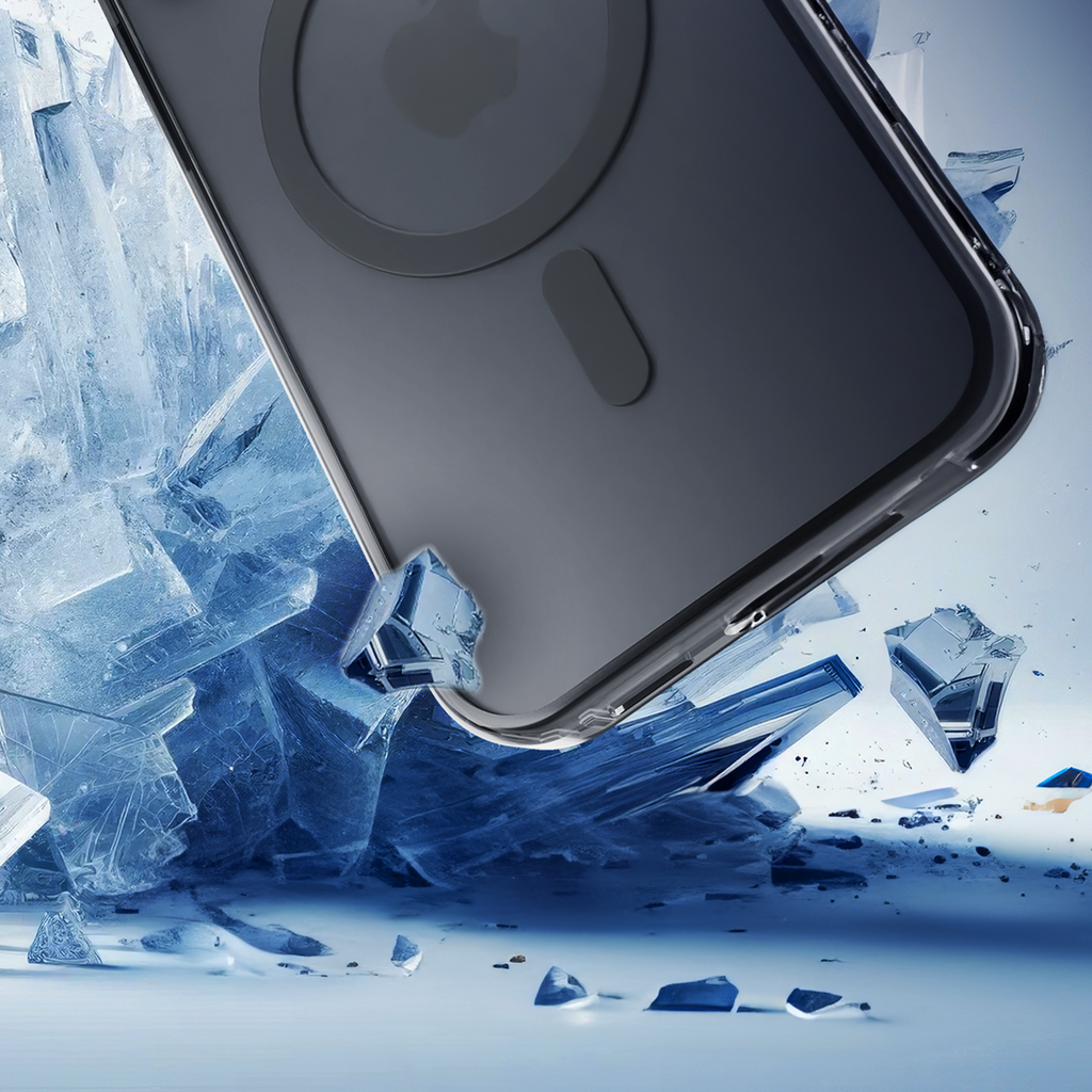 3mk Frosty MagCase, skirtas iPhone 14 Pro Max – juodas